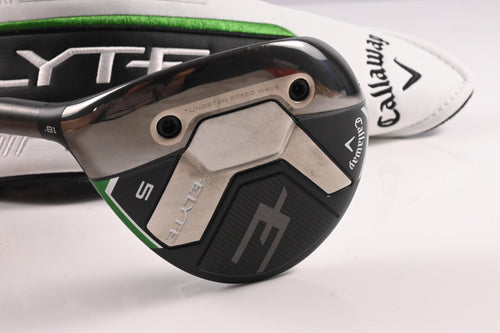 Left Hand Callaway Elyte #5 Wood / 18 Degree / Regular Flex Denali Charcoal 60