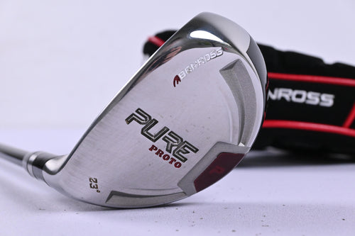 Left Hand Benross Pure Proto #3 Hybrid / 23 Degree / Regular Flex Aldila DVS 70