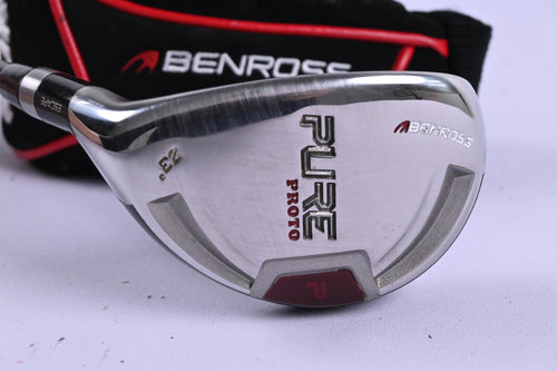 Left Hand Benross Pure Proto #3 Hybrid / 23 Degree / Regular Flex Aldila DVS 70