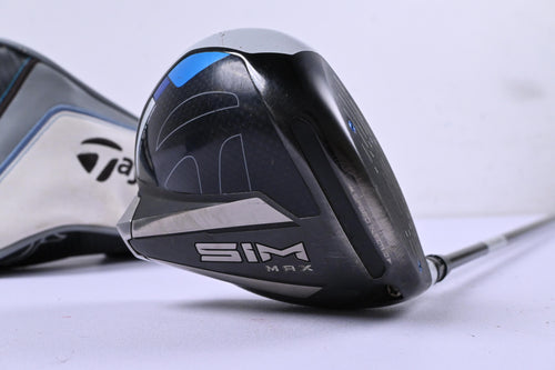 Taylormade SIM Max Driver / 10.5 Degree / X-Flex HZRDUS Smoke Black RDX 70