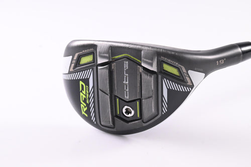 Cobra King Radspeed #3 Hybrid / 19 Degree / Stiff Flex HZRDUS RDX Smoke Black 90