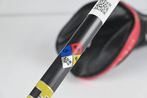 Taylormade Stealth Plus Driver / 9 Degree / Stiff Flex Hzrdus Smoke Yellow 60