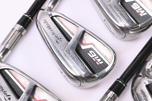 Taylormade M6 Irons / 5-PW+GW+SW / Regular Flex Fujikura Atmos Orange 6