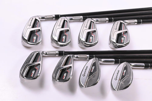 Taylormade M6 Irons / 5-PW+GW+SW / Regular Flex Fujikura Atmos Orange 6