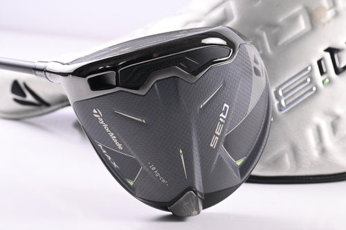 Left Hand Taylormade Qi35 Max Driver / 9 Degree / Stiff Flex Tensei AV limited Blue 65 Shaft