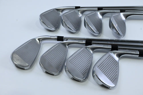 Left Hand Taylormade Qi Irons / 5-PW+AW+SW / Regular Flex KBS Max MT 85 Shafts