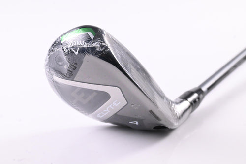 Callaway Elyte #4 Hybrid / 22 Degree / Stiff Flex Denali Frost Silver 70 Shaft