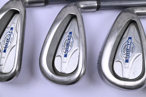 Callaway X-14 Irons / 3-PW / Regular Flex Big Bertha Steelhead X-14 Shafts