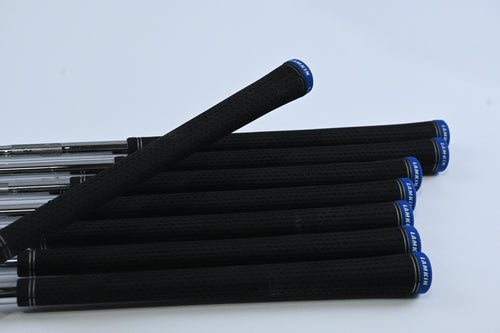 Left Hand Taylormade Qi Irons / 5-PW+AW+SW / Regular Flex KBS Max MT 85 Shafts