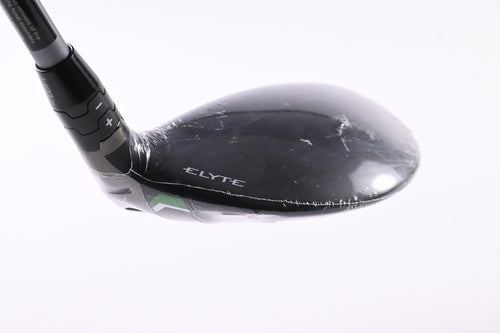Callaway Elyte #4 Hybrid / 22 Degree / Stiff Flex Denali Frost Silver 70 Shaft