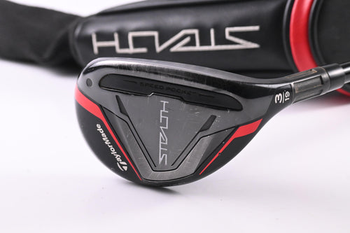 Taylormade Stealth #3 Hybrid / 19 Degree / Stiff Flex HZRDUS RDX Smoke Red 80