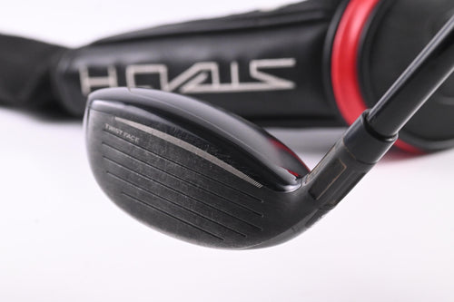 Taylormade Stealth #3 Hybrid / 19 Degree / Stiff Flex HZRDUS RDX Smoke Red 80