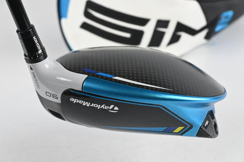 Taylormade SIM2 Driver / 9 Degree / Stiff Flex Hzrdus Gen 4 Black 70 Shaft