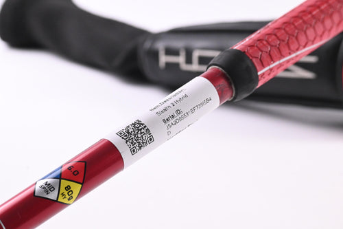Taylormade Stealth #3 Hybrid / 19 Degree / Stiff Flex HZRDUS RDX Smoke Red 80