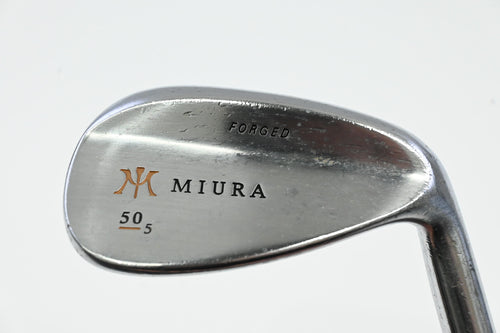 Miura Forged Satin Series Gap Wedge / 50 Degree / Wedge Flex Steel Shaft