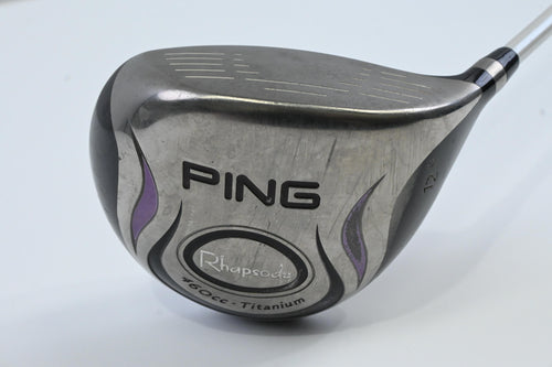 Ladies Ping Rhapsody Driver / 12 Degree / Ladies Flex Ping Shaft
