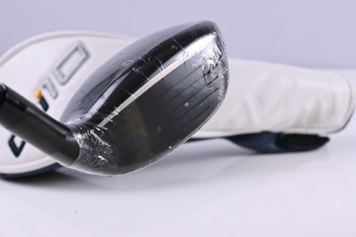Left Hand Taylormade Qi10 #3 Hybrid / 19 Degree / Stiff Flex Fujikura Ventus TR