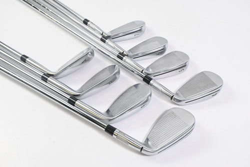 Left Hand Taylormade Qi Irons / 4-PW+GW / Stiff Flex KBS MAX MT 85 Shafts
