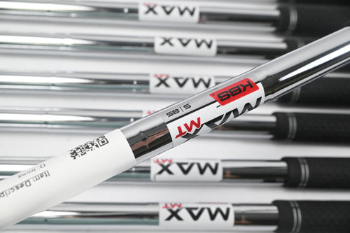 Left Hand Taylormade Qi Irons / 4-PW+GW / Stiff Flex KBS MAX MT 85 Shafts