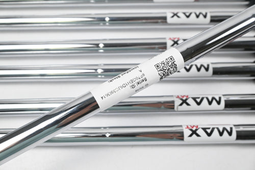 Left Hand Taylormade Qi Irons / 4-PW+GW / Stiff Flex KBS MAX MT 85 Shafts