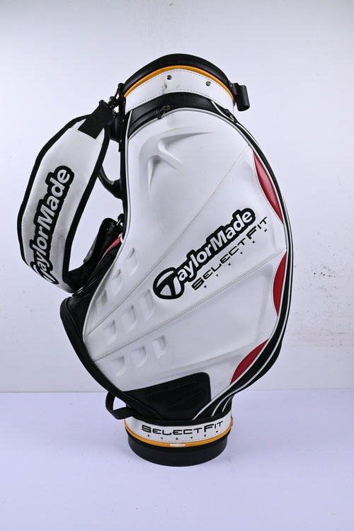 Taylormade Select Fit System Tour Bag / 6-Way Divider / White, Black & Red