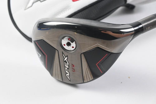 Callaway Apex UW 24 #3 Hybrid / 19 Degree / Regular Flex MMT Black 70 Shaft