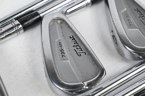 Titleist 735.CM Irons / 3-PW / Regular Flex Dynamic Gold R300 Shafts