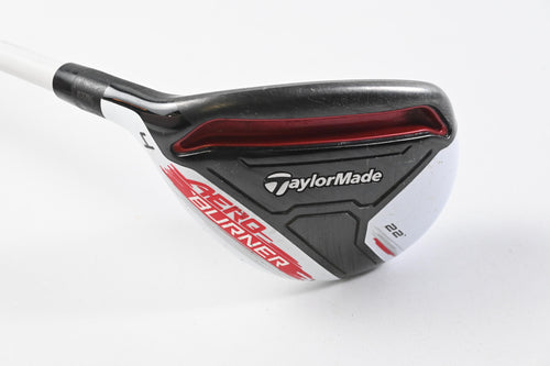 Left Hand Taylormade Aeroburner #4 Hybrid / 22 Degree / Regular Flex Speed Rul-Z