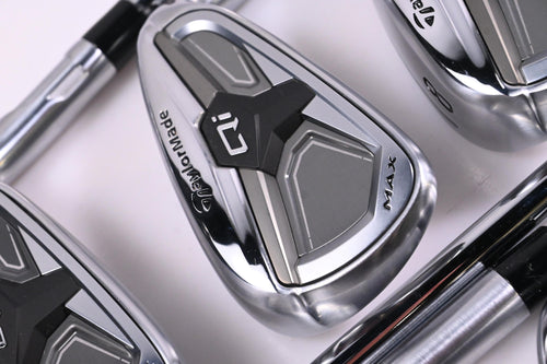 Taylormade Qi Max Irons / 6-PW+GW+SW / Regular Flex KBS MAX Lite Shafts
