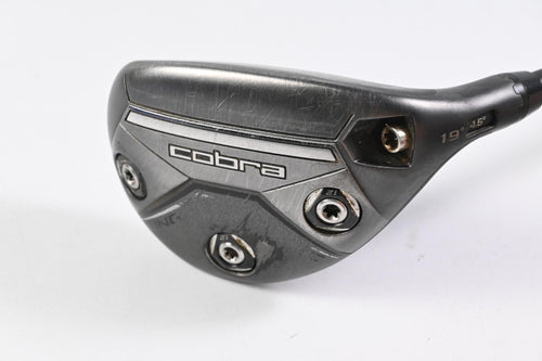 Cobra King Tec 2023 #3 Hybrid / 19 Degree / Stiff Flex MMT Black 80 Shaft