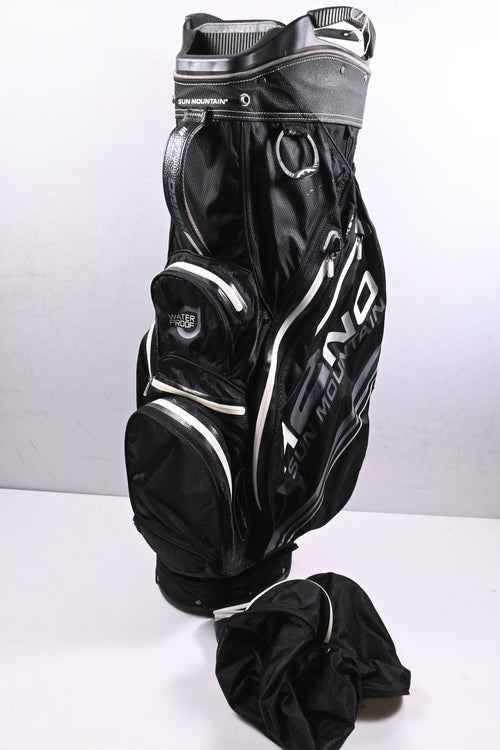 Sun Mountain H2NO Cart Bag / 14-Way Divider / Black