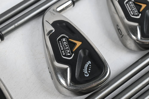 Callaway Big Bertha Fusion Irons / 3-PW / Firm Flex RCH System 75i Shafts