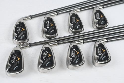 Callaway Big Bertha Fusion Irons / 3-PW / Firm Flex RCH System 75i Shafts