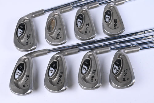 Ping i3+ Irons / 3-PW / Black Dot / Stiff Flex Steel Shafts