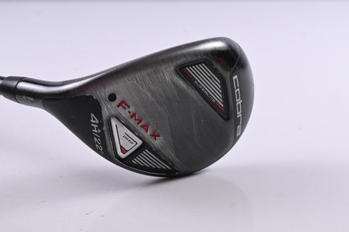 Left Hand Cobra F-Max #4 Hybrid / 22 Degree / Regular Flex Cobra Super Lite 55