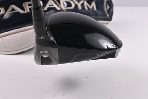 Callaway Paradym Triple Diamond Driver / 9 Degree / Stiff Flex Kai`li Red 60 Shaft