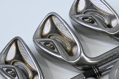 Left Hand Taylormade R7 Irons / 3-9 / Regular Flex Taylormade T-Step 90 Shafts