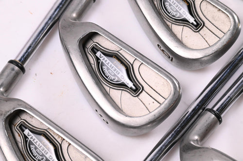 Callaway X-12 Pro Series Irons / 4-PW+SW / Stiff Flex Callaway Shafts