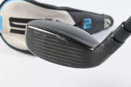 Taylormade SIM2 #2 Hybrid / 17 Degree / Stiff Flex Tensei AV Raw Blue 80 Shaft
