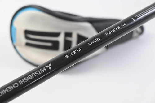 Taylormade SIM2 #2 Hybrid / 17 Degree / Stiff Flex Tensei AV Raw Blue 80 Shaft