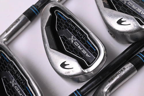 Benross Aero X Irons / 6-PW+SW / Senior Flex Fujikura Vista Pro 50 Shafts