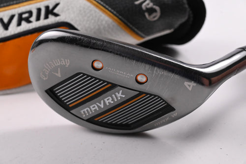 Ladies Callaway Mavrik Max #4 Hybrid / 24 Degree / Ladies Flex Catalyst 45 Shaft