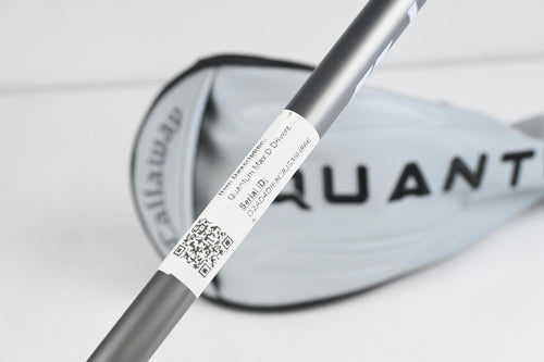 Callaway Quantum Max D Drivers / 12 Degree / Regular Flex Denali Frost Silver 50