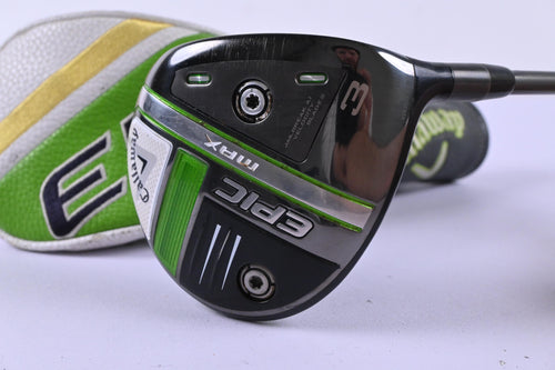 Callaway Epic Max #3 Wood / 15 Degree / Senior Flex Aldila Synergy 50 Shaft