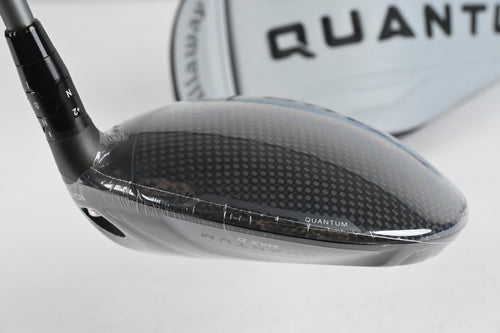 Callaway Quantum Max D Driver / 10.5 Degree / Stiff Flex Denali Frost Silver 60