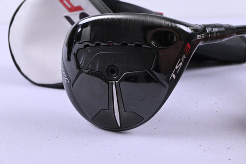 Titleist TSR3 #3 Wood / 16.5 Degree / Stiff Flex HZRDUS Gen4 Black 70 Shaft