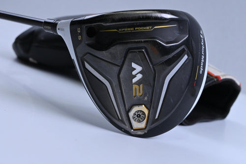 Left Hand Taylormade M2 2016 Driver / 9.5 Degree / Stiff Flex Fujikura Pro 60