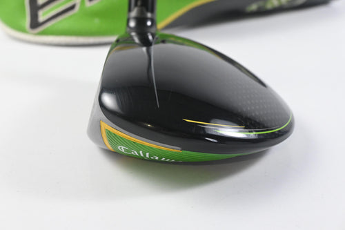 Left Hand Callaway Epic Flash #3 Wood / 15 Degree / Senior Flex EvenFlow Green