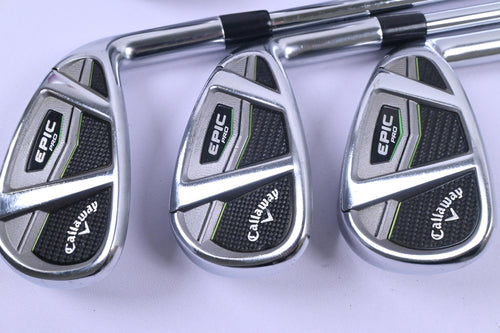 Callaway Epic Pro Irons / 6-PW / Regular Flex Project X LZ 105 Shafts
