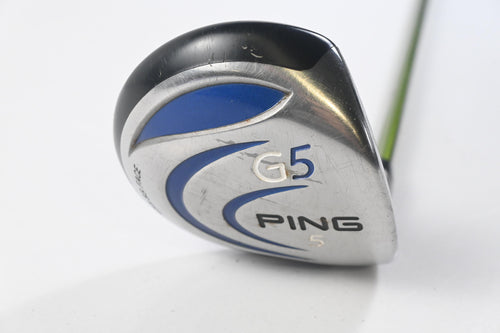 Ping G5 #5 Wood / 18 Degree / Regular Flex Aldila NV Green 75 Shaft
